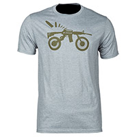 KlimARバイクTシャツブラックグレー