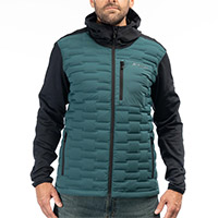 Sudadera con capucha Klim Boulder Stretch Down Hybrid negro