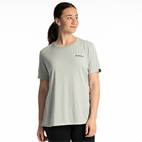 T Shirt Donna Klim Canyon Tri-blend Blu