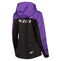 Sweat à Capuche Femme Klim Evolution Violet