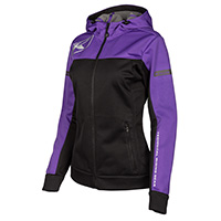 Felpa Donna Klim Evolution Hoodie Viola