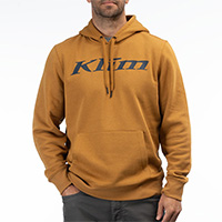 Felpa Klim Pullover Hoodie Marrone