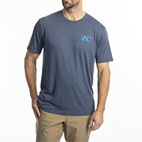 T-shirt Klim Rippin Tri Blend Blu