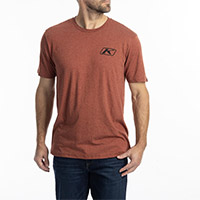 T-shirt Klim Rippin Tri Blend Rosso