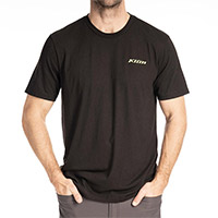 T Shirt Klim Saddle Mountain Tri-blend Nero