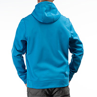 Felpa Klim The Hill Climber Hoodie Blu - img 2