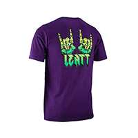 Leatt Casual Core Line Tee Purple - 2