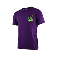 Camiseta Leatt Casual Core Line viola