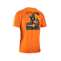 Leatt Casual Core Line T-Shirt orange - 2