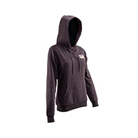 Sweat à capuche Leatt Core V.24 Femme marron