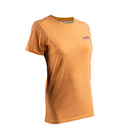 Camiseta Leatt Core SS V.24 Mujer naranja