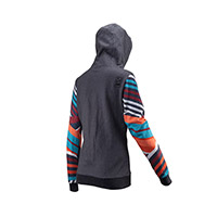 Sudadera con capucha Leatt Premium Zip V.24 multicolor