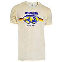 T-shirt Goggles Motostorm Jaune