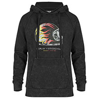Replay Mt322b Hoodie Black