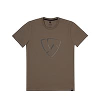 Camiseta Rev'it Tonalite marron