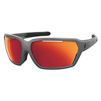 Scott Vector Sunglasses Grey Red