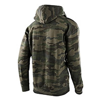 Troy Lee Designs Speed Zip Up Hoodie Camo Green - 2