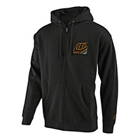 Troy Lee Designs Mix Zip Up Hoodie grau