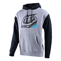 Troy Lee Designs Precision 2.0 Checkers Hoodie Gris
