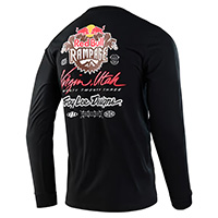 Troy Lee Designs Camiseta RB Rampage Scorched negro