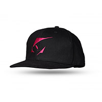 Gorra Ufo Plast Logo negro rosa