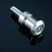 Lightech M8 Swing Arm Spools Silver