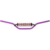 Guidon Renthal 7/8 Rc 809 Haut Violet