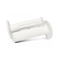 Poignées Domino 1150 Cross/Enduro Offroad Blanc