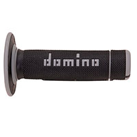 Domino A02041c Handgrips Black Grey