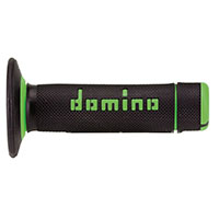 Domino A02041c Handgrips Black Orange