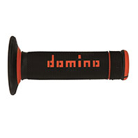 Domino X-treme Handgrips Black Orange
