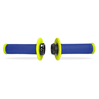 Progrip 708 Single Density Lock Grips Blue Yellow