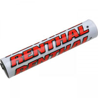 Renthal Bar Pads blanco rojo