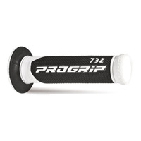 Progrip 732 Open End Grips Black White