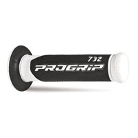 Manopole Progrip 732 Open End nero bianco