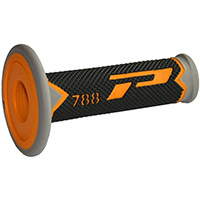 Puños Progrip 788 TD Closed End negro gris naranja