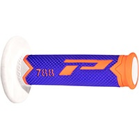 Manopole Progrip 788 TD Closed End arancio fluo blu