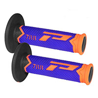 Puños Progrip 788 TD Closed End azul naranja