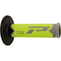 Progrip 788 Td Closed End Grips Grey Yellow Black