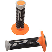 Progrip 788 Td Closed End Grips Grey Orange Black