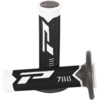 Progrip 788 Td Closed End Grips White Black