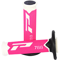 Puños Progrip 788 TD Closed End negro amarillo fluo