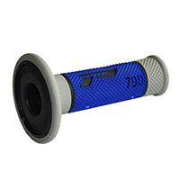 Progrip 790 Triple Density Closed End Grips Grey Blue