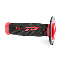 Progrip 791 Dd Closed End Grips Black Red