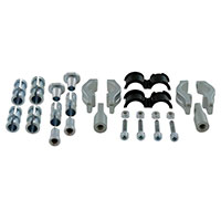 Kit de montaje universal Racetech 22-28mm plata