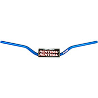 Guidon Renthal Fat Bar 604 Rc Bleu