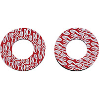 Renthal Donutz Grip Cover (pareja) rojo