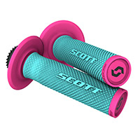 Manopole Scott Sx 2 Lock On Cam Set Blu Rosa