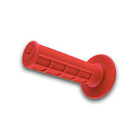 Tag Metals Slim Half Waffle Grips Red