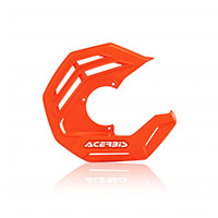 Copridisco Acerbis X-future Anteriore Arancio2